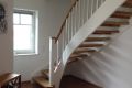 Treppe Eiche rustikal mit weiß kombiniert